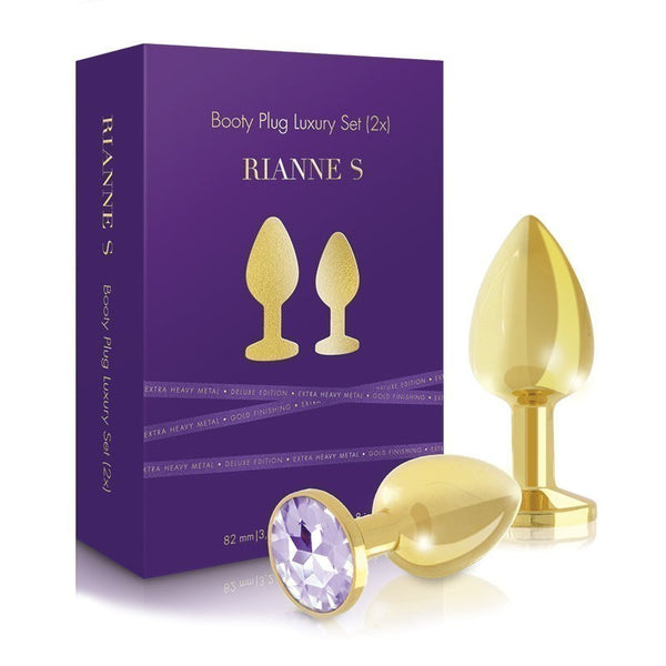 Booty Plug Luxury Set Gold