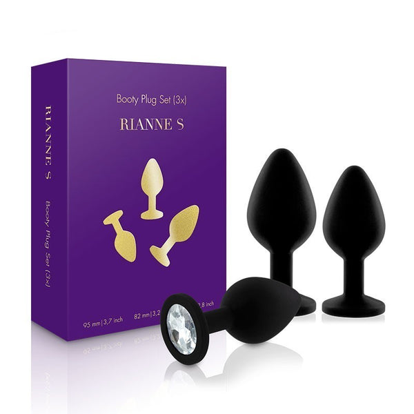 Booty Plug Set Black
