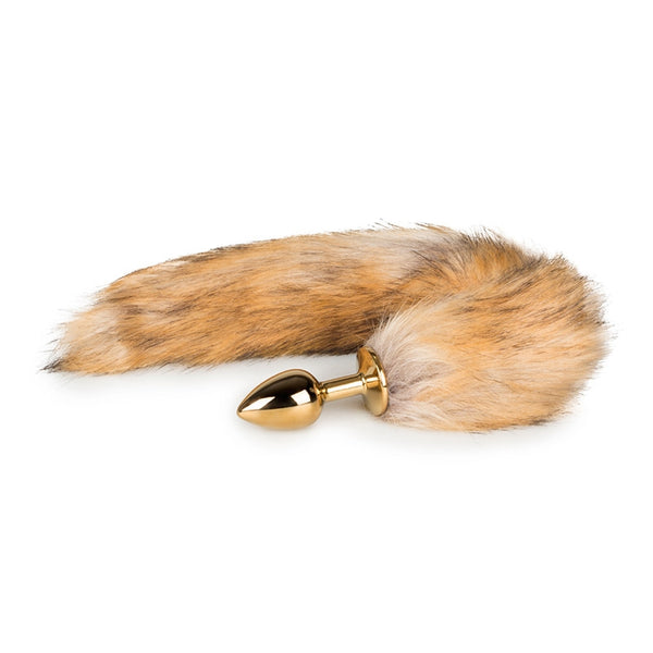 Fox Tail Plug Small No.1 Gold